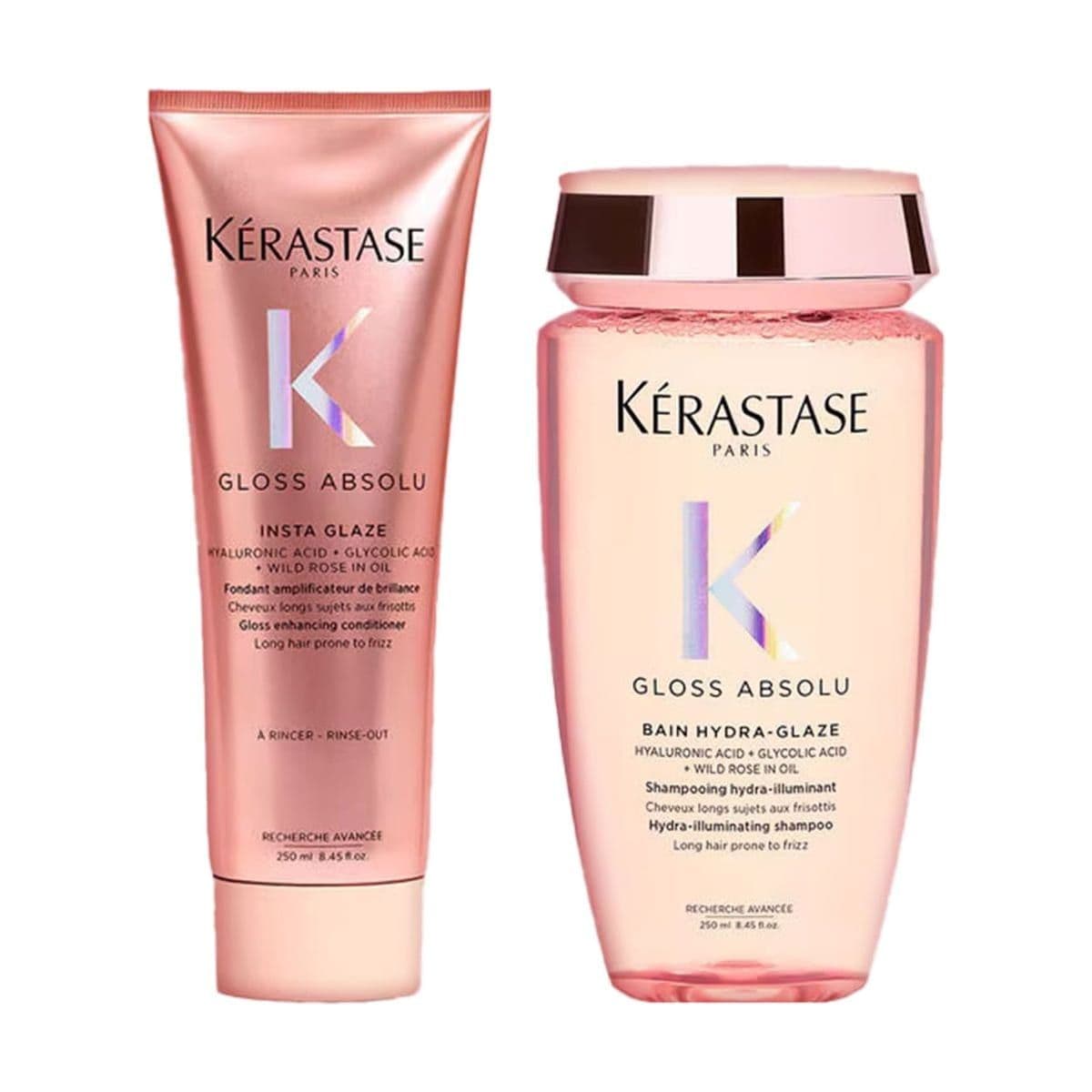 Embalagem de Kit Kérastase Gloss Absolu Basic
