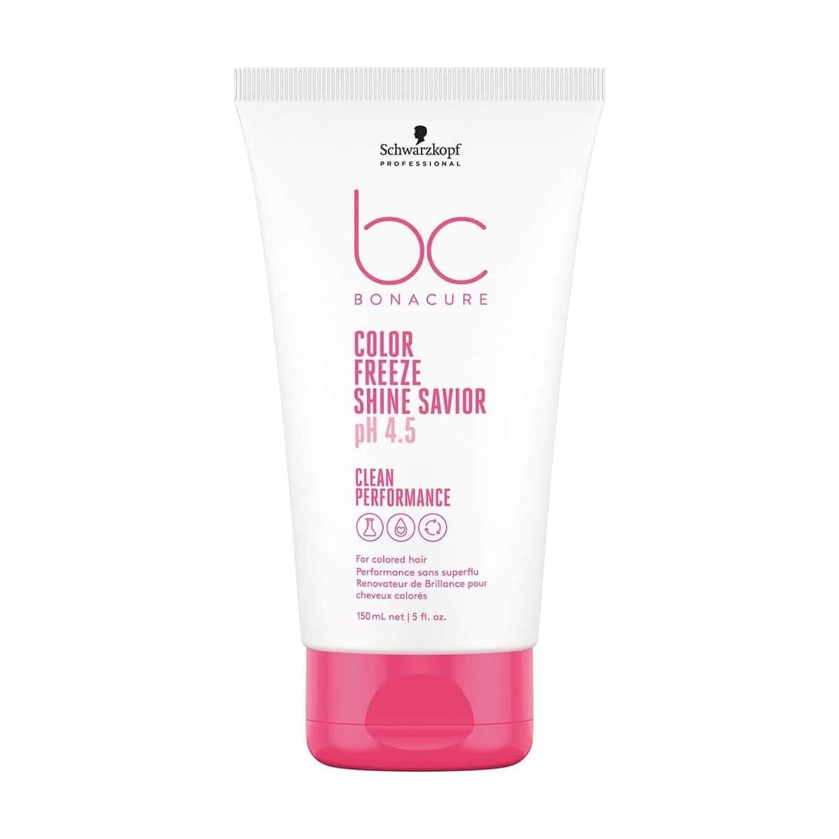 Embalagem de Finalizador Schwarzkopf Bonacure Clean Performance Shine Savior Color Freeze