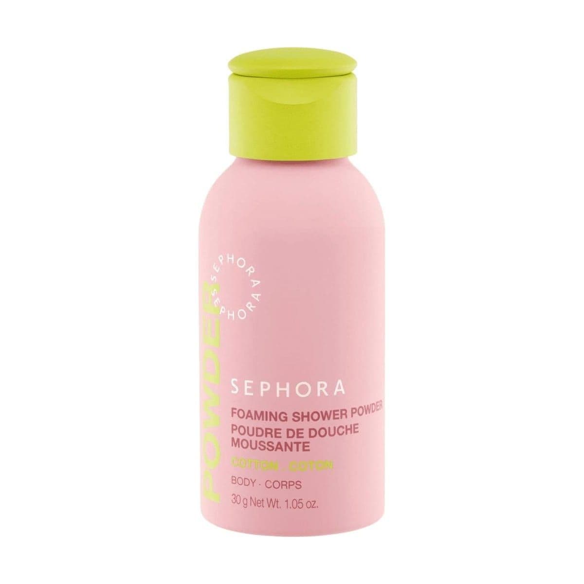 Embalagem de Espuma de Banho em Pó Sephora Collection