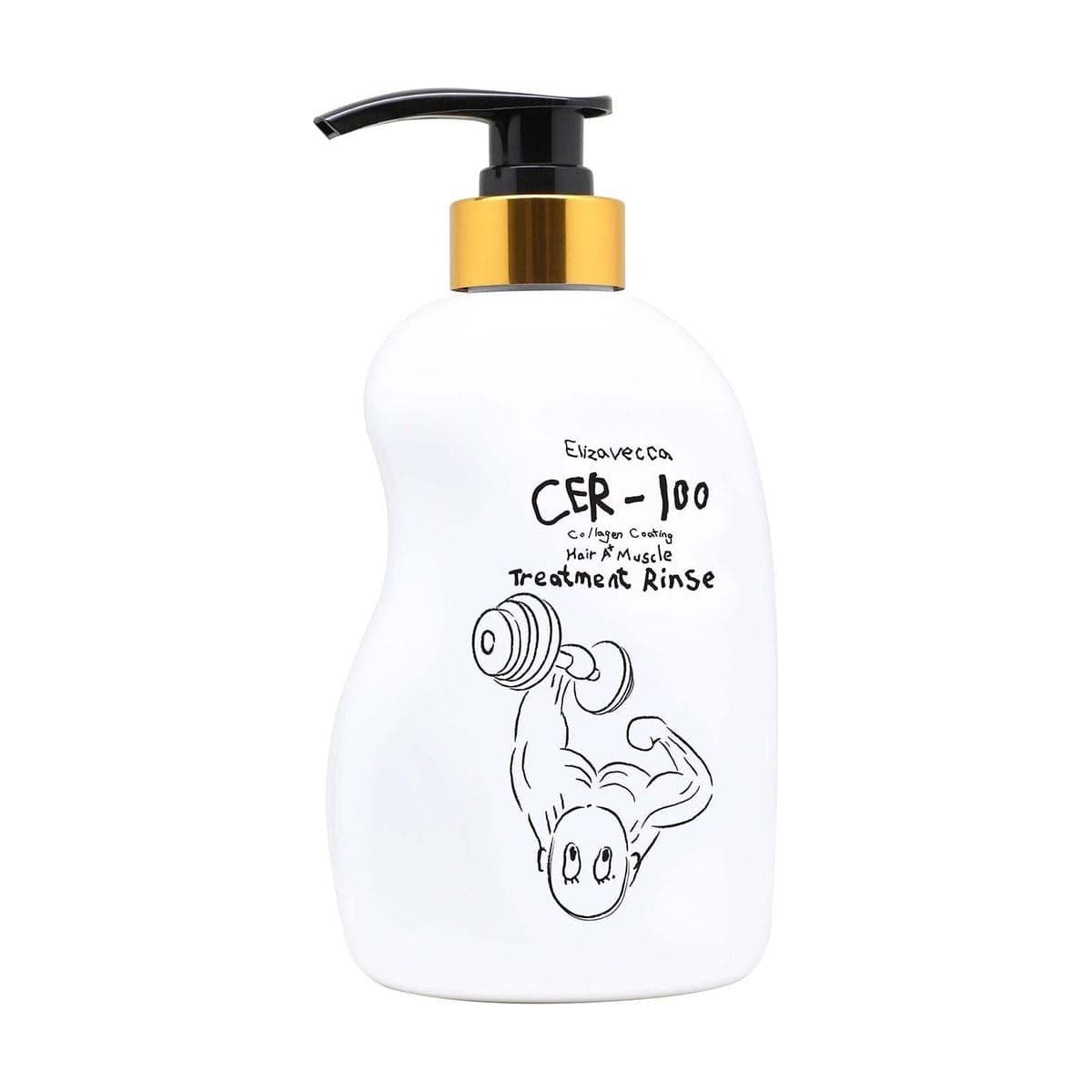 Embalagem de Condicionador Fortalecedor Elizavecca CER-100 Collagen Coating Hair A+ Muscle