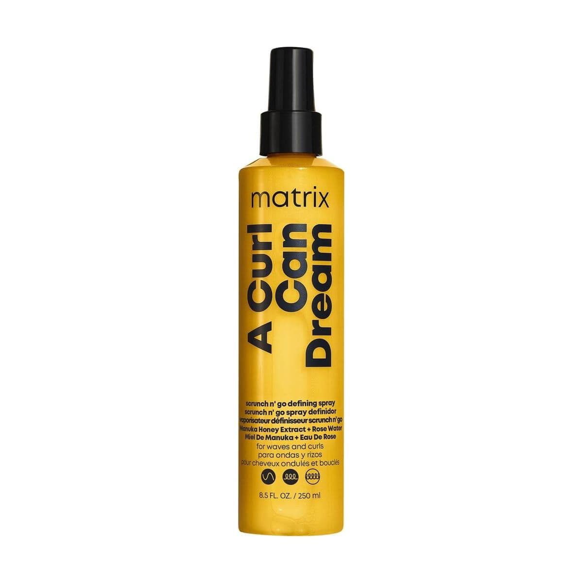 Embalagem de Spray Modelador de Cachos Matrix A Curl Can Dream Scrunch N' Go