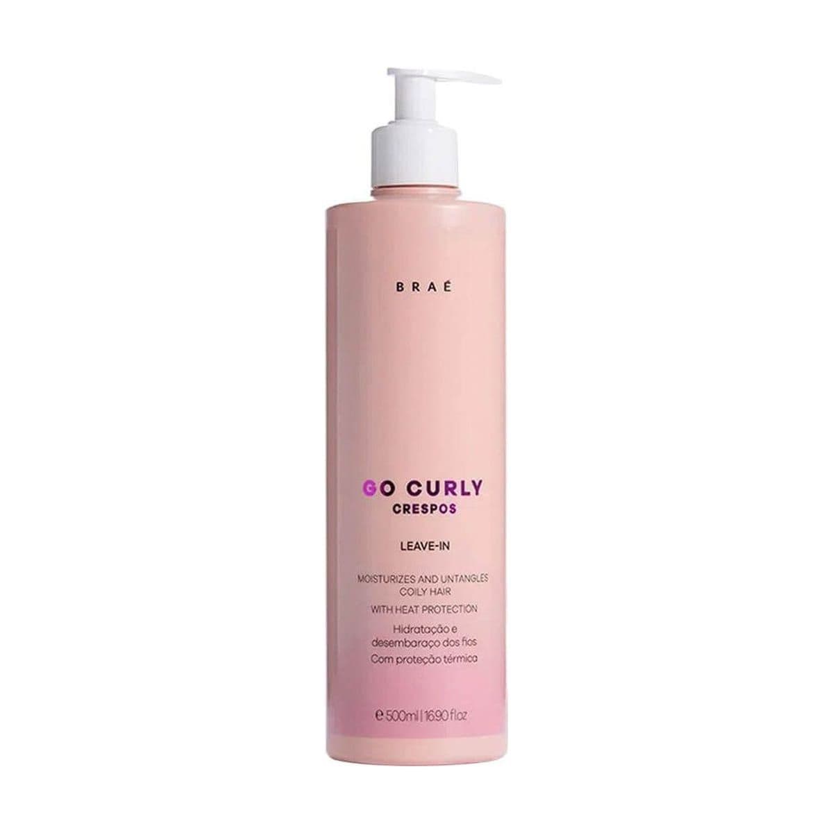 Embalagem de Leave-in Braé Go Curly Crespos