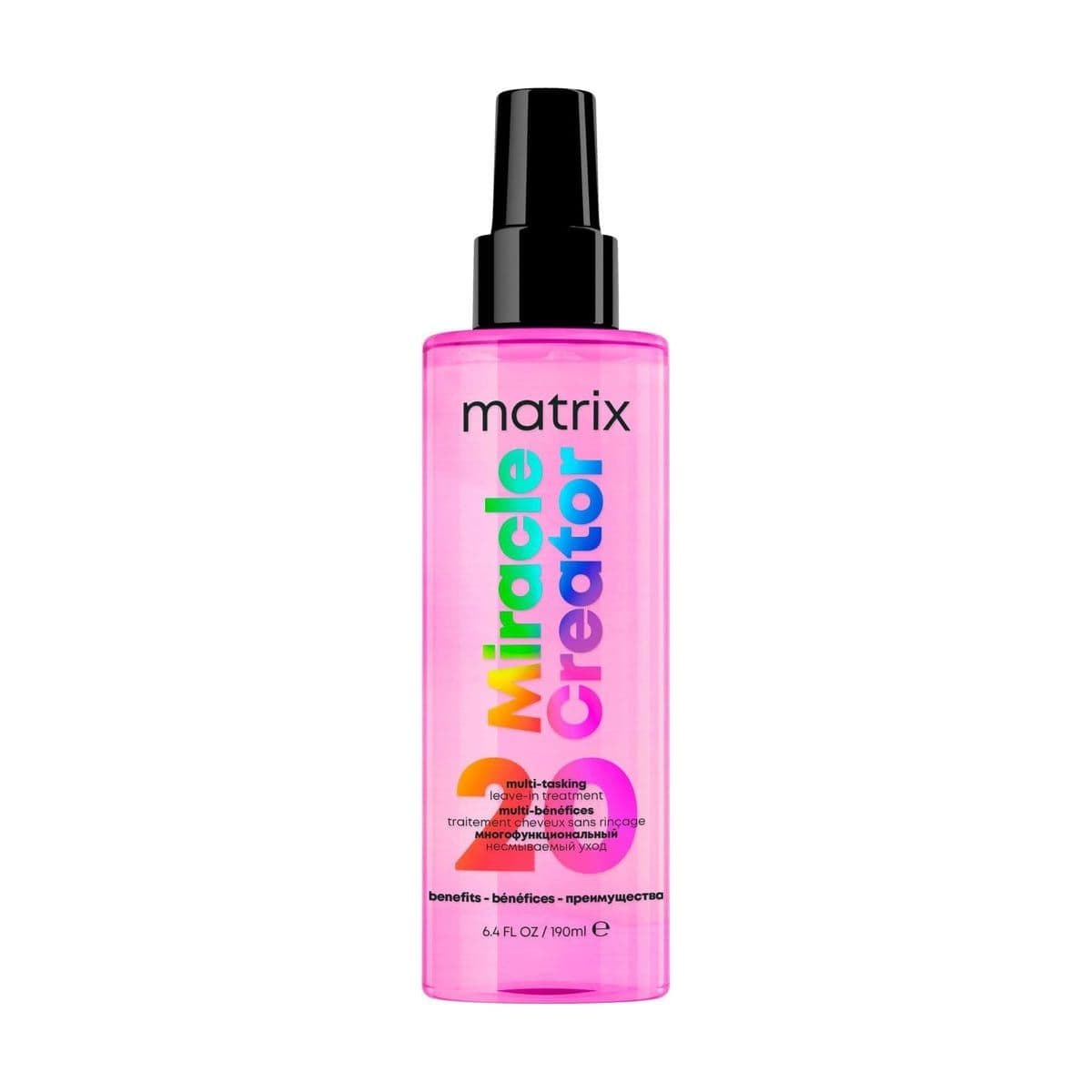 Embalagem de Tratamento Capilar em Spray Matrix Miracle Creator