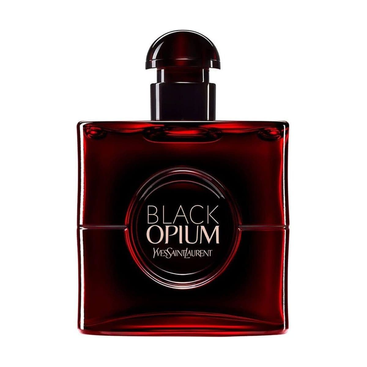 Embalagem de Perfume Yves Saint Laurent Black Opium Over Red Feminino Eau de Parfum
