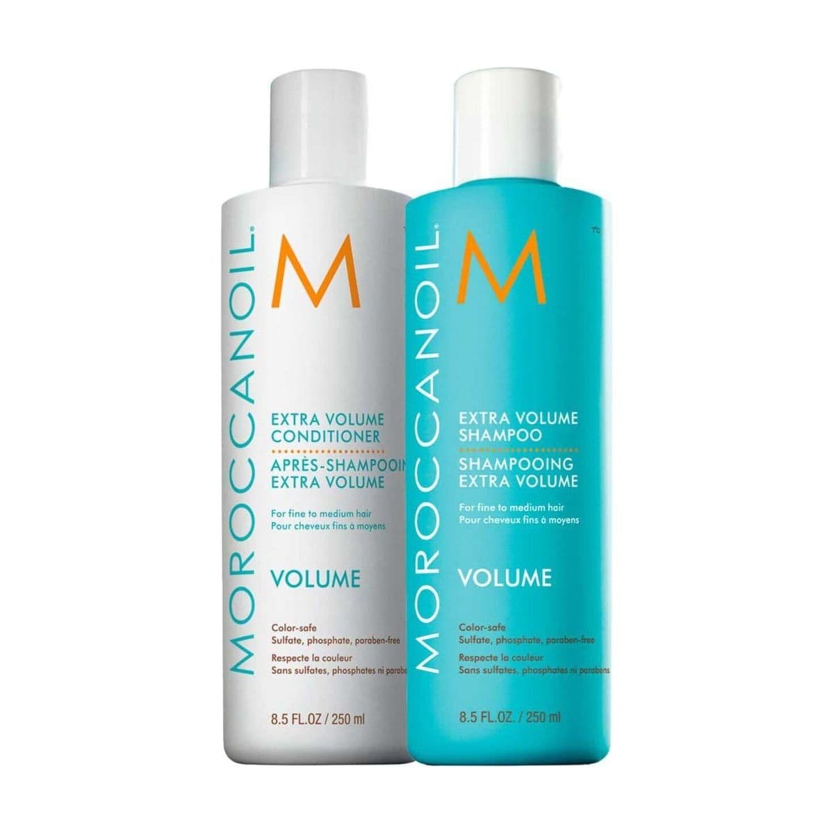 Embalagem de Kit Volume Extra Moroccanoil
