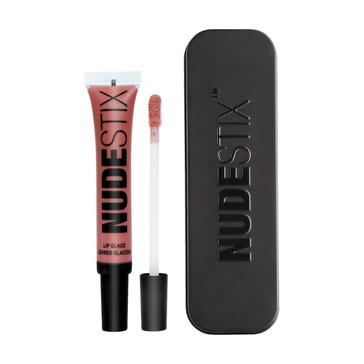 Embalagem de Gloss Labial Nudestix Lip Glace