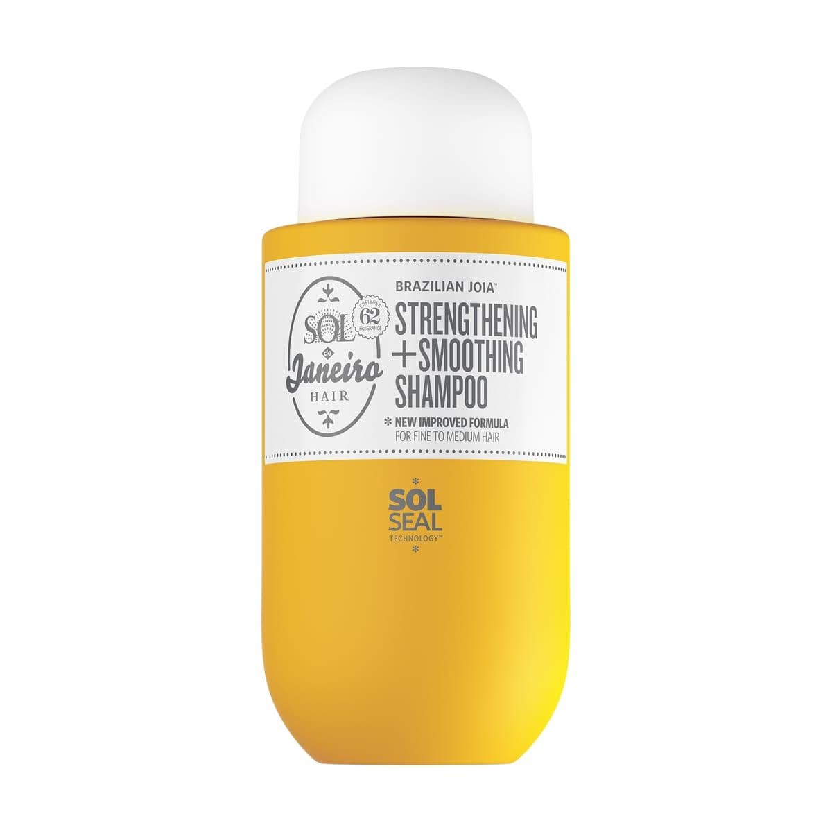 Embalagem de Shampoo Fortalecedor Sol De Janeiro Brazilian Joia