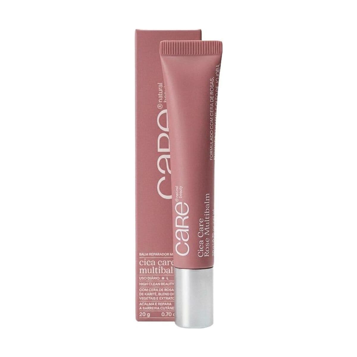 Embalagem de Multibalm Care Natural Beauty Cica Care Rose