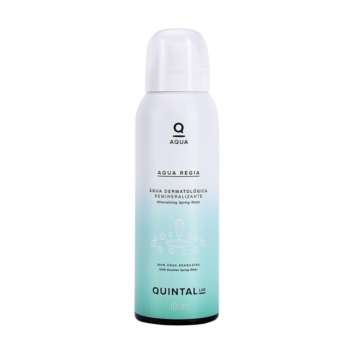 Embalagem de Água Dermatológica Remineralizante Quintal