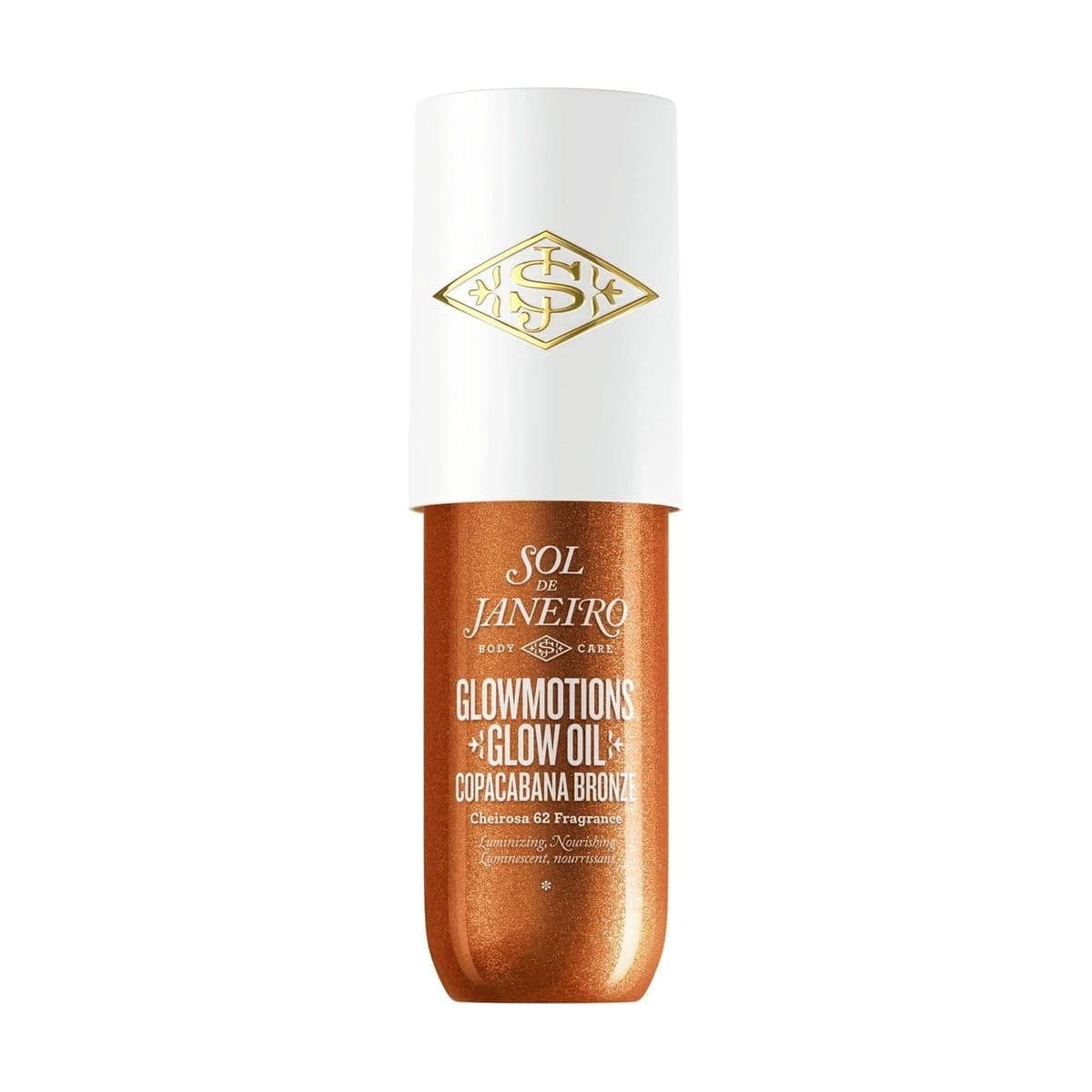 Embalagem de Óleo Iluminador Corporal Sol de Janeiro Copacabana Glow