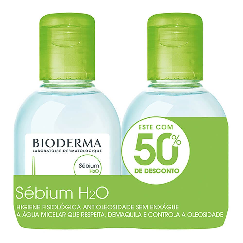 Embalagem de Kit Bioderma Sébium H2O