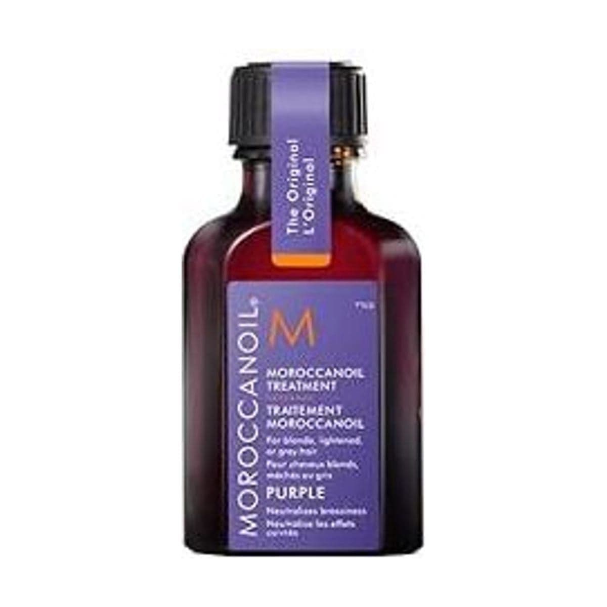 Embalagem de Óleo Capilar de Tratamento Moroccanoil Treatment Purple