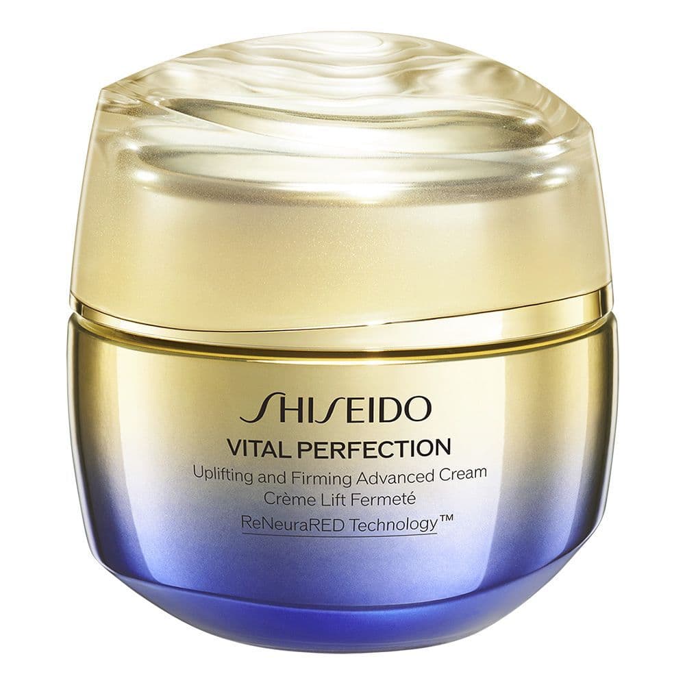 Embalagem de Creme Hidratante Facial Shiseido Vital Perfection Uplifiting and Firming Advanced