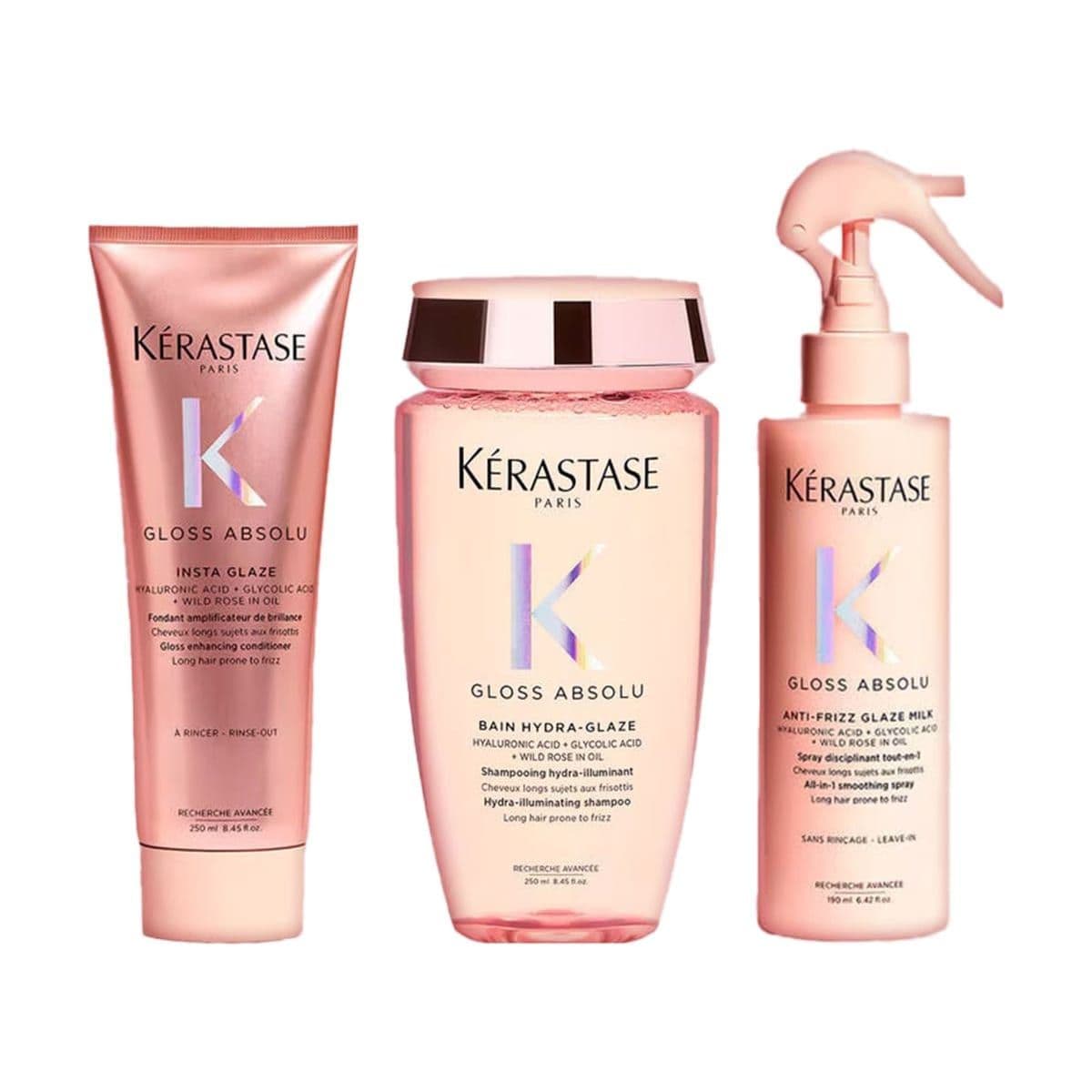Embalagem de Kit Kérastase Gloss Absolu Standard