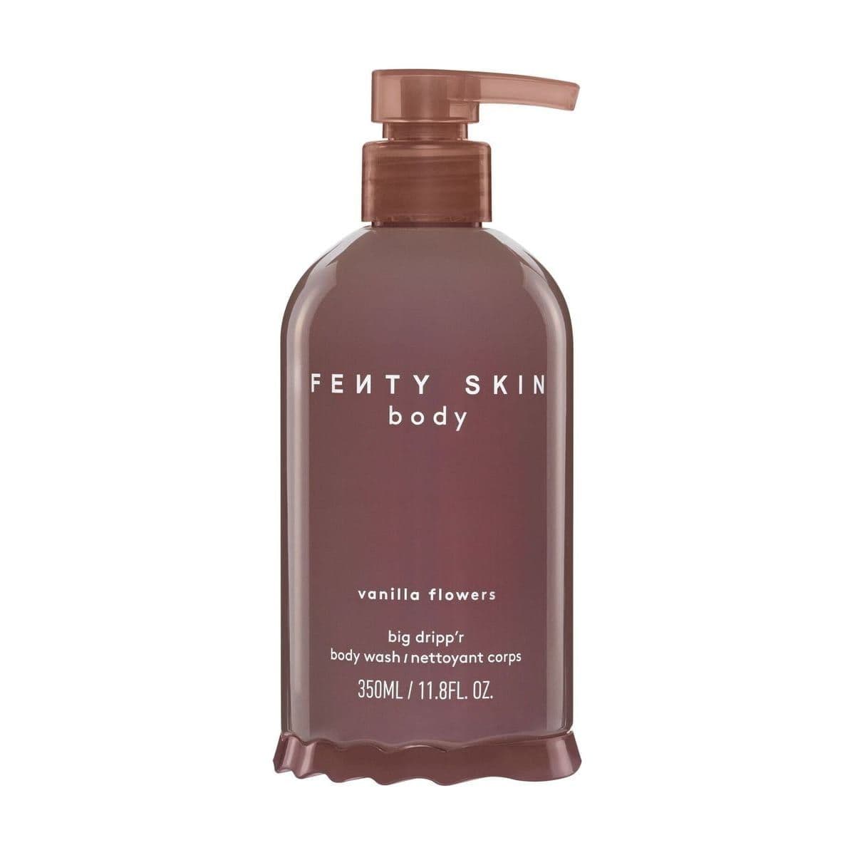 Embalagem de Sabonete Líquido Corporal Fenty Skin Big Dripp'r Vanilla Flowers