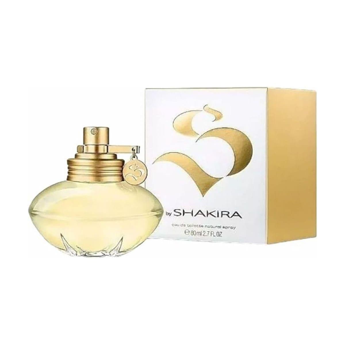 Embalagem de Perfume S By Shakira Feminino Eau de Toilette 80ml