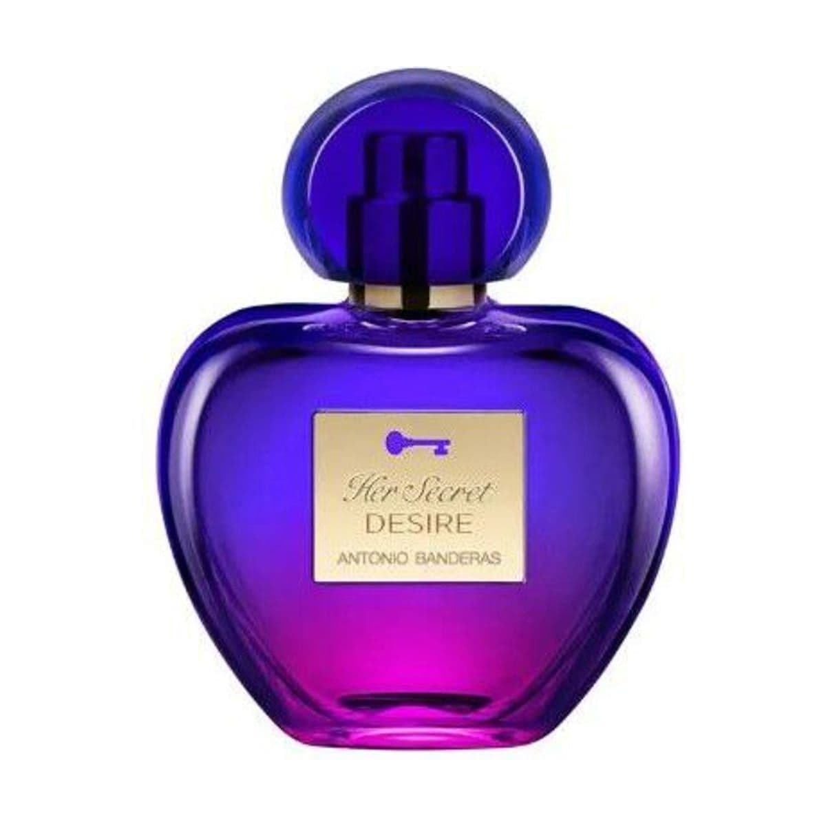 Embalagem de Perfume Antonio Banderas Her Secret Desire Feminino Eau de Toilette