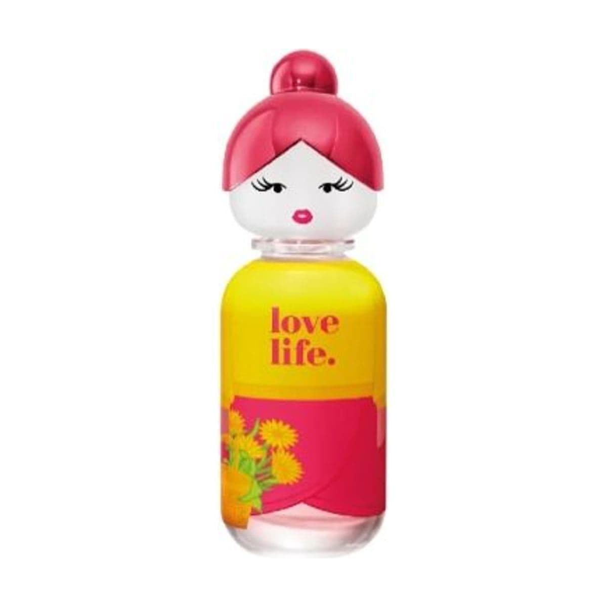Embalagem de Perfume Benetton Sisterland Yellow Peony Feminino Eau De Toilette
