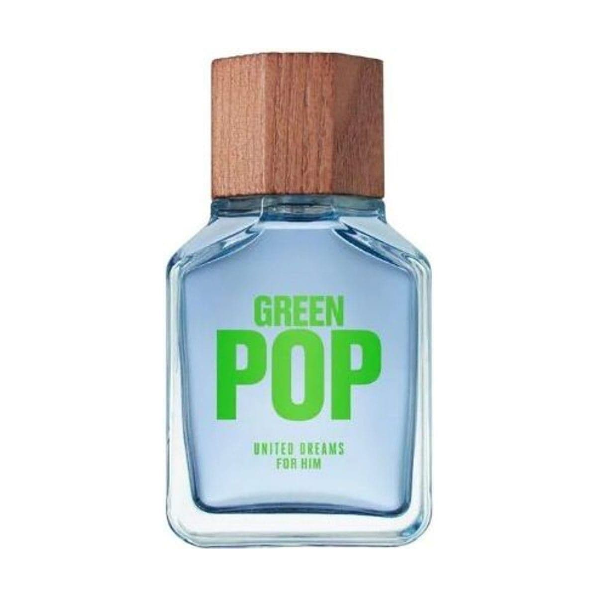 Embalagem de Perfume Benetton United Dreams Green Pop For Him Masculino Eau de Toilette