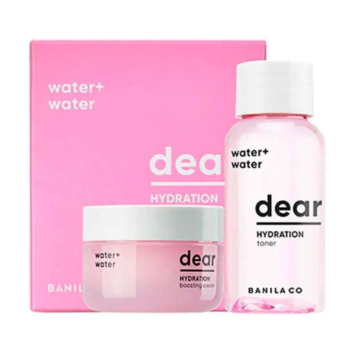 Embalagem de Kit Travel Size Banila Co Dear Hydration Mini Duo Kit