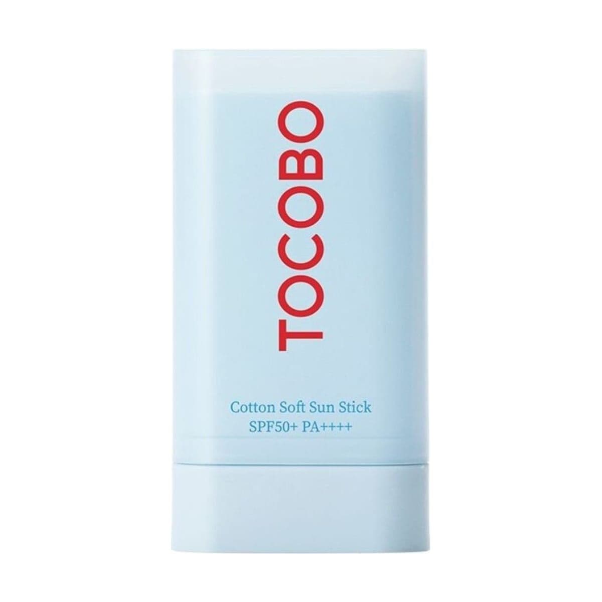 Embalagem de Protetor Solar em Bastão Tocobo Cotton Soft Sun Stick FPS 50 PA+++