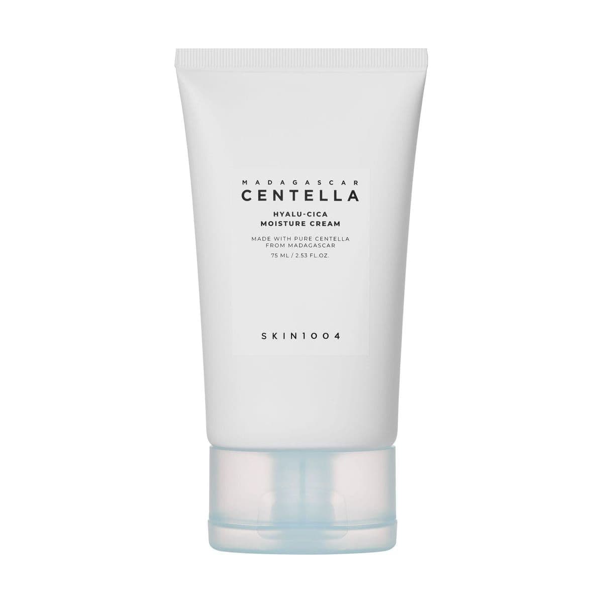 Embalagem de Creme Hidratante Facial Skin1004 Hyalu-Cica Moisture Cream