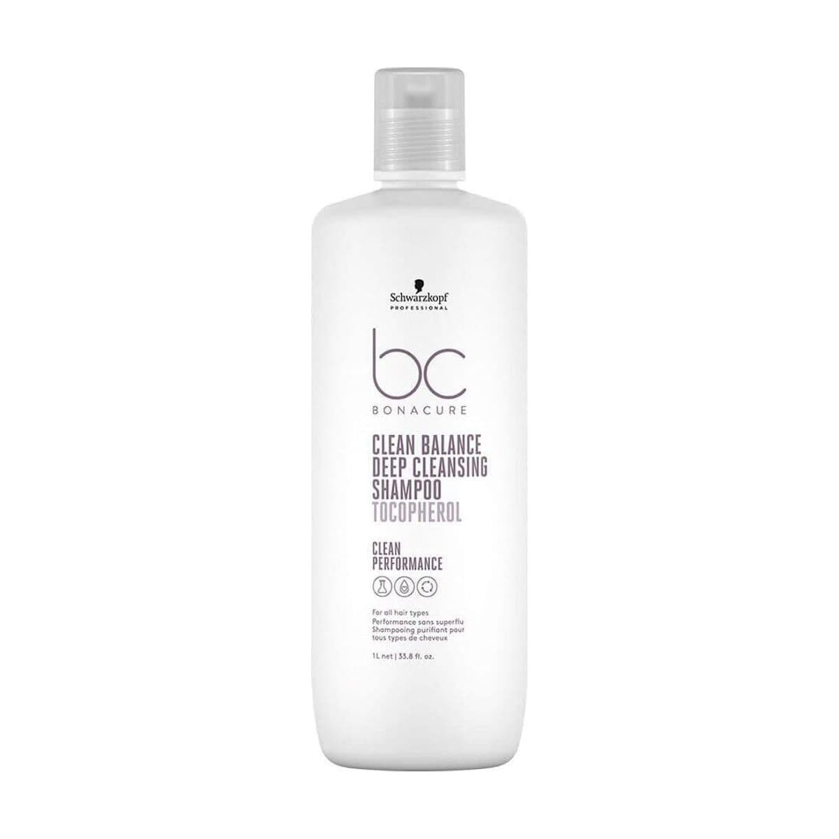 Embalagem de Shampoo Schwarzkopf Bonacure Clean Balance Deep Cleansing