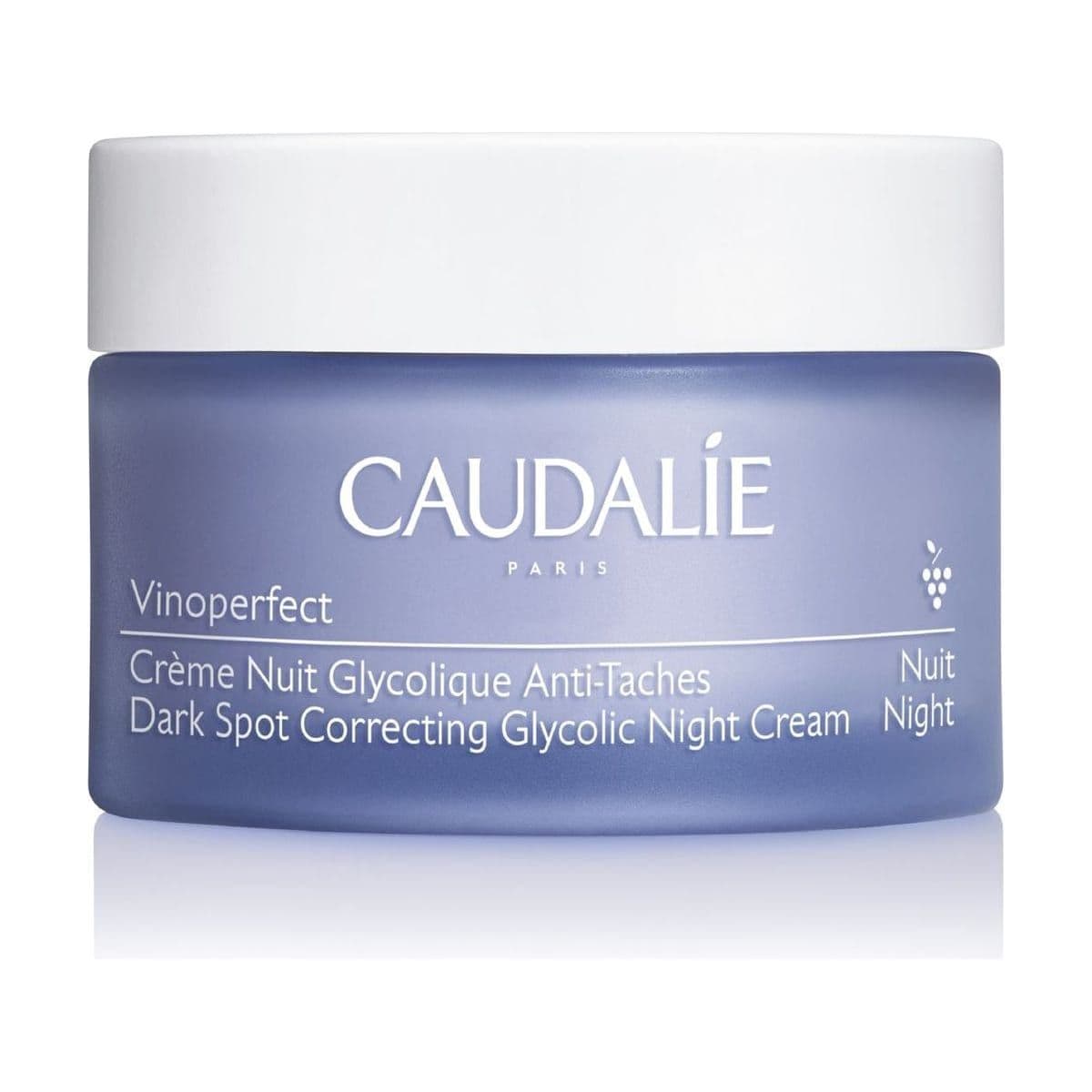 Embalagem de Creme Noturno Antimanchas com Ácido Glicólico Caudalie Vinoperfect