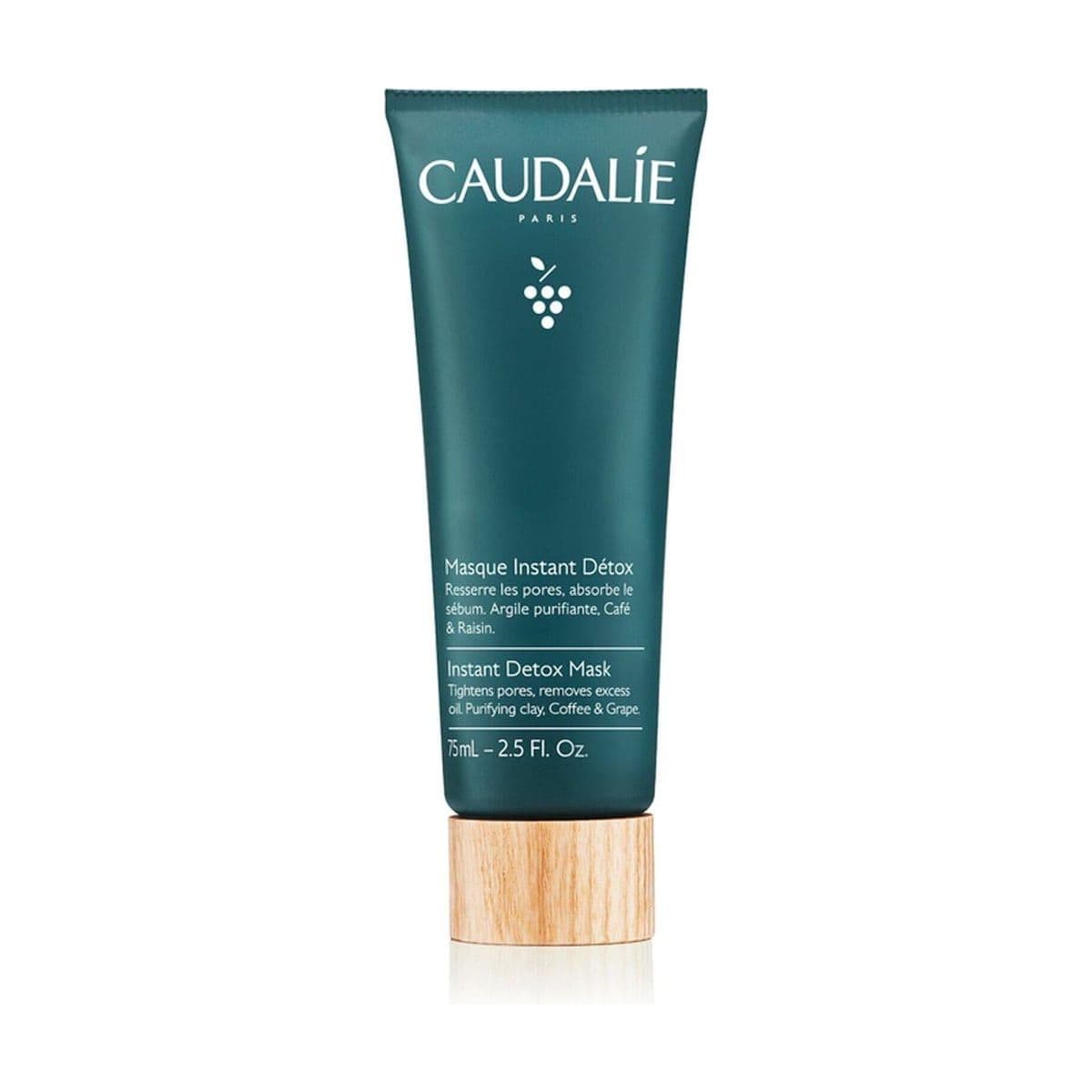 Embalagem de Máscara Detox Instantâneo Caudalie Minimizadora de Poros