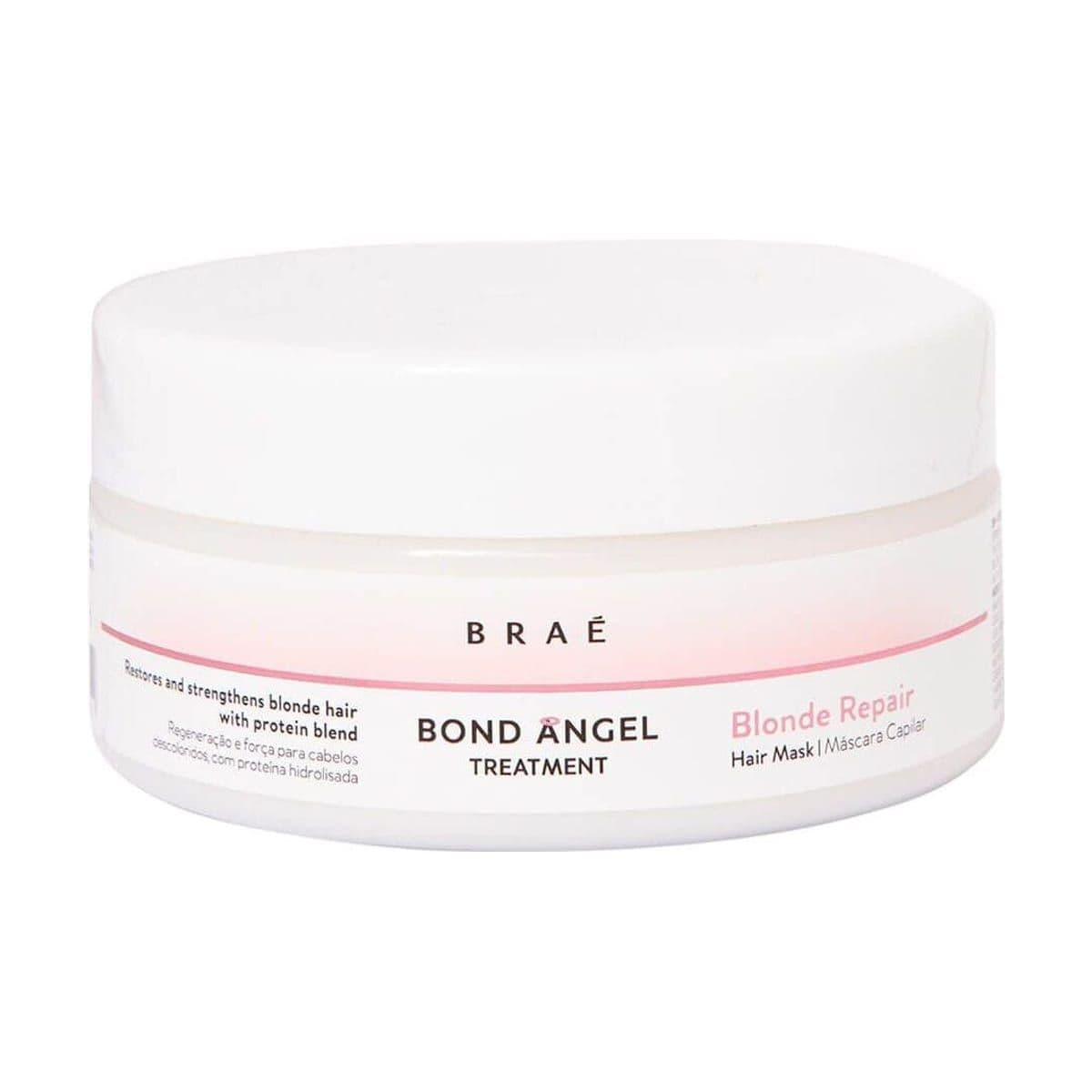 Embalagem de Máscara Capilar Braé Blonde Repair