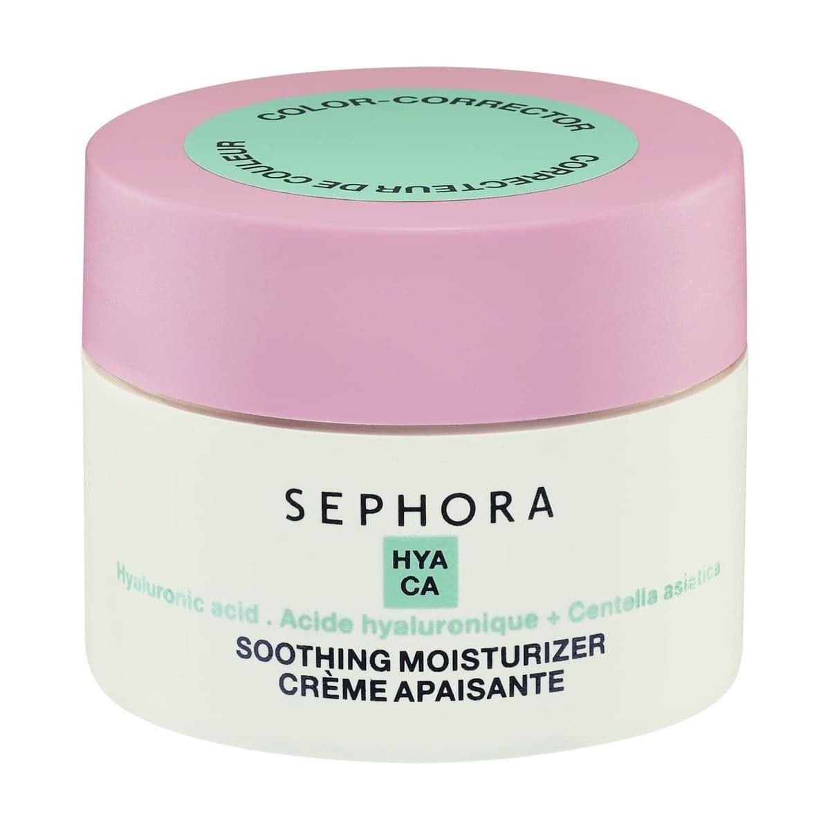Embalagem de Hidratante Calmante Sephora Collection com Correção de Vermelhidão
