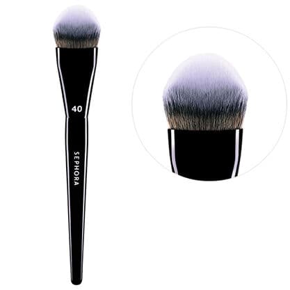 Embalagem de Pincel de Base Sephora Collection Pro #40
