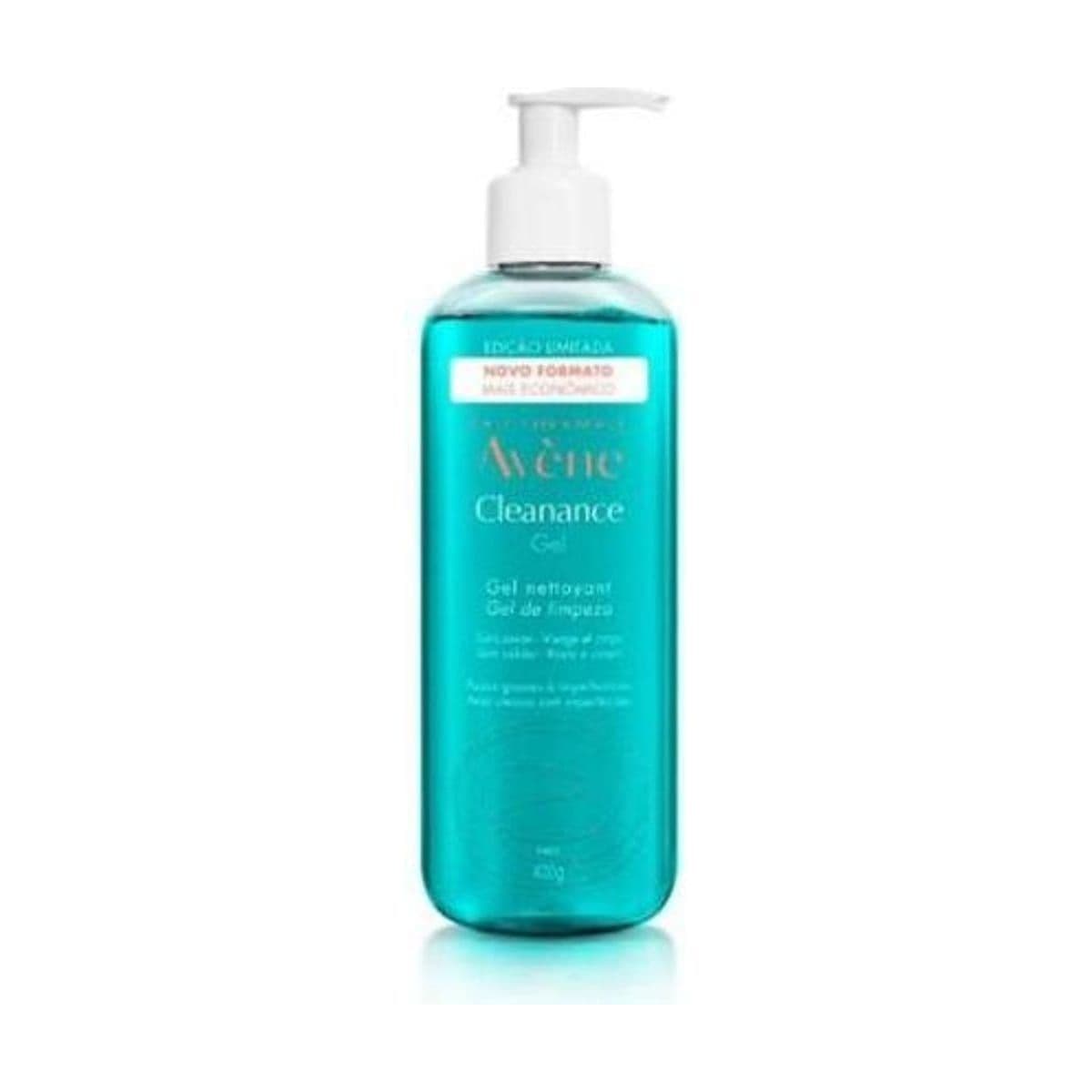 Embalagem de Avene Cleanance Gel de Limpeza Pele Oleosa e Sensível 400ml