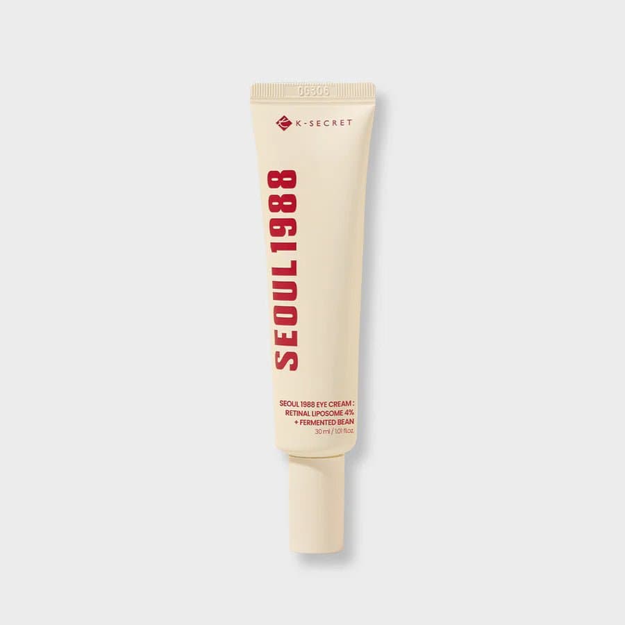 Embalagem de Creme para Olhos com Retinal 4% K-Secret Seoul 1988 – Cuidado Antissinais e Iluminador