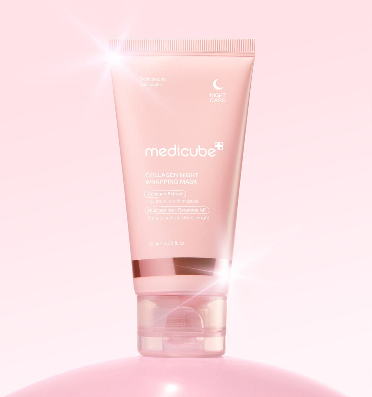 Embalagem de Medicube Collagen Night Wrapping Mask 75ml
