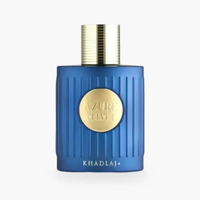 Embalagem de Khadlaj Azure Velvet Eau de Parfum - Perfume Unissex