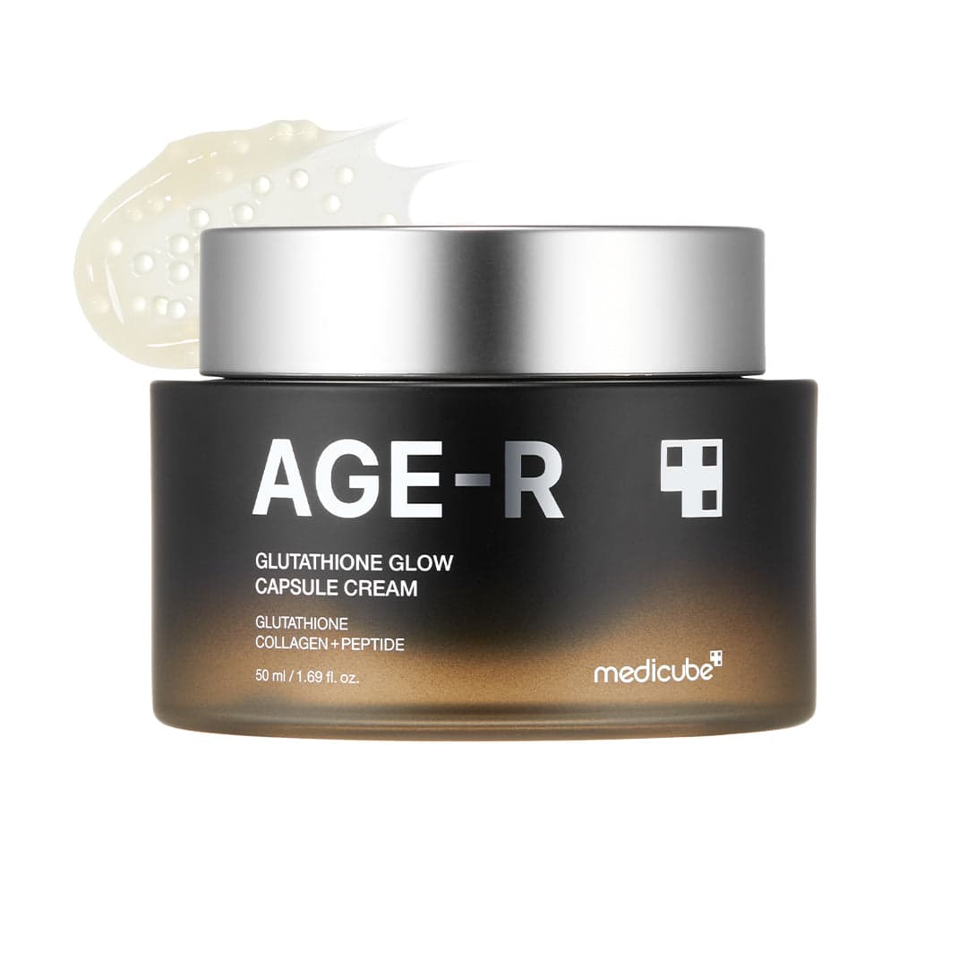 Embalagem de Medicube AGE-R Glutathione Glow Capsule Cream 50ml