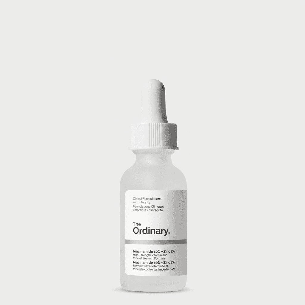 Embalagem de Sérum Niacinamida 10% + Zinco 1% The Ordinary