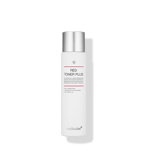 Embalagem de Medicube Red Toner Plus 2.0 200ml