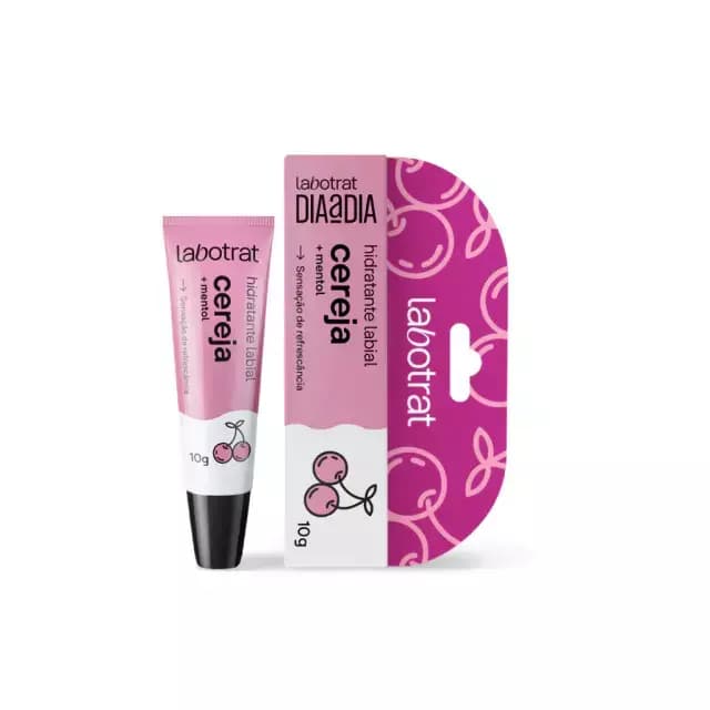 Embalagem de Hidratante Labial Labotrat 10g