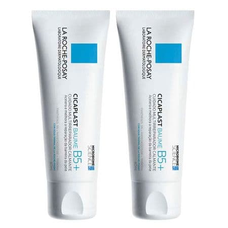 Embalagem de La Roche-Posay Cicaplast Baume B5 Plus Kit com 2 unidades
