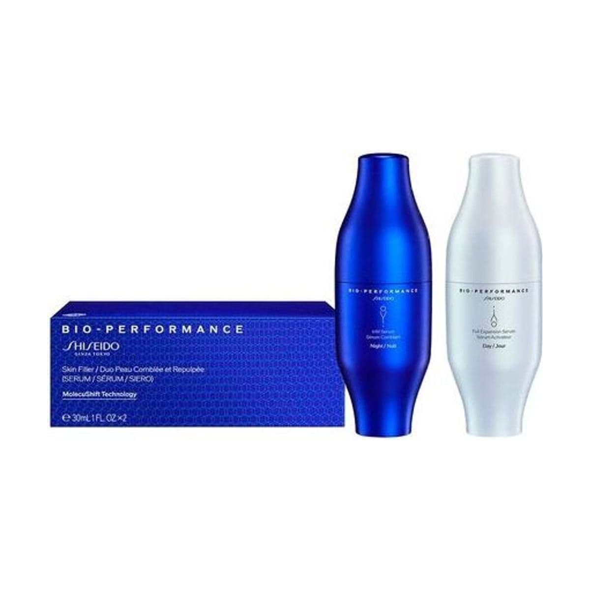 Embalagem de Sérum Shiseido Bio-Performance Skin Filler