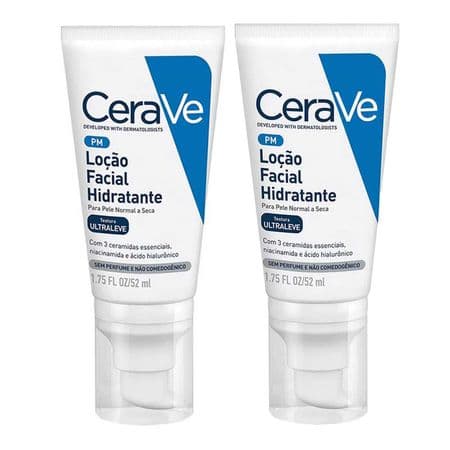 Embalagem de Cerave Kit – Loção Facial Hidratante 2x